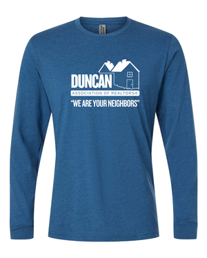 Open image in slideshow, Duncan Association of Realtors- Long Sleeve T-Shirt

